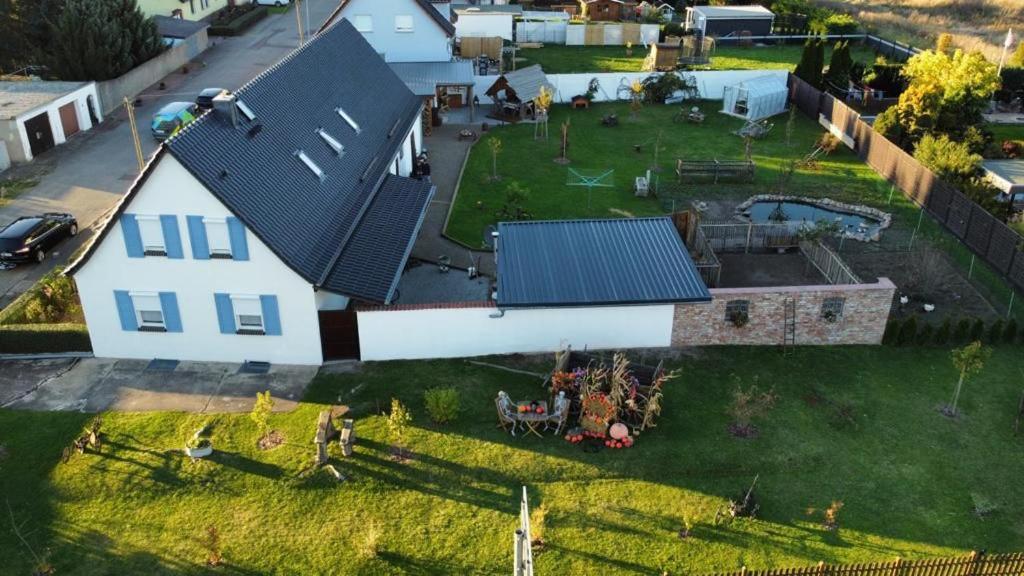 Pension Landhaus An Der Saale Bernburg Dış mekan fotoğraf