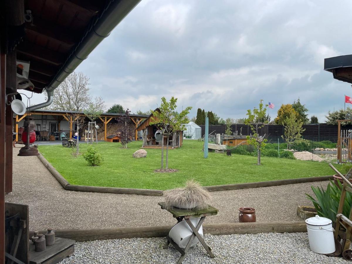 Pension Landhaus An Der Saale Bernburg Dış mekan fotoğraf
