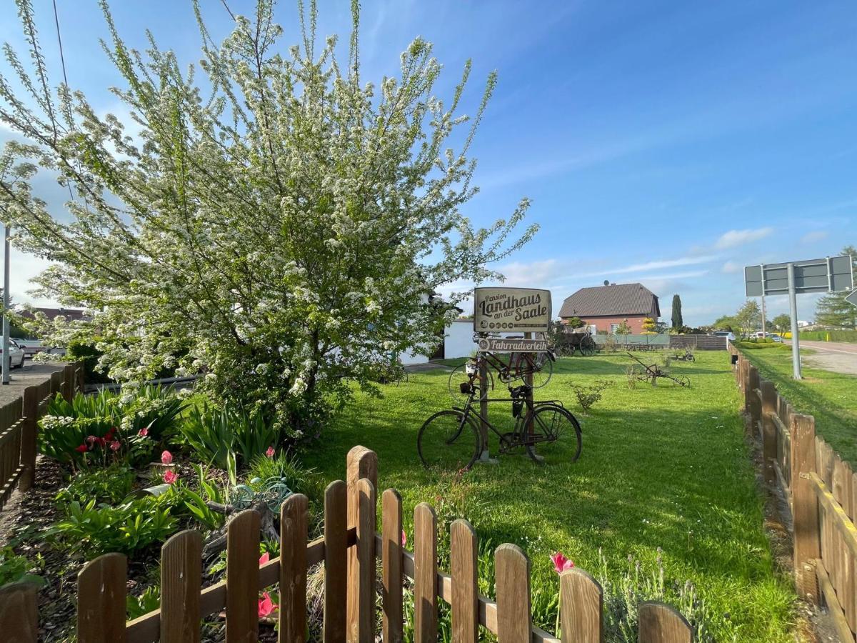 Pension Landhaus An Der Saale Bernburg Dış mekan fotoğraf